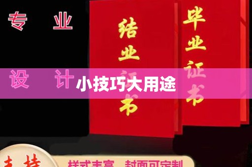 贵阳小技巧大用途