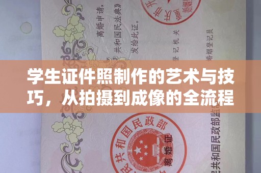 贵阳学生证件照制作的艺术与技巧，从拍摄到成像的全流程解析