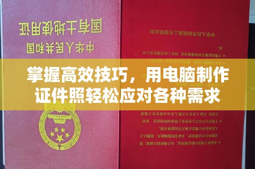 贵阳掌握高效技巧，用电脑制作证件照轻松应对各种需求